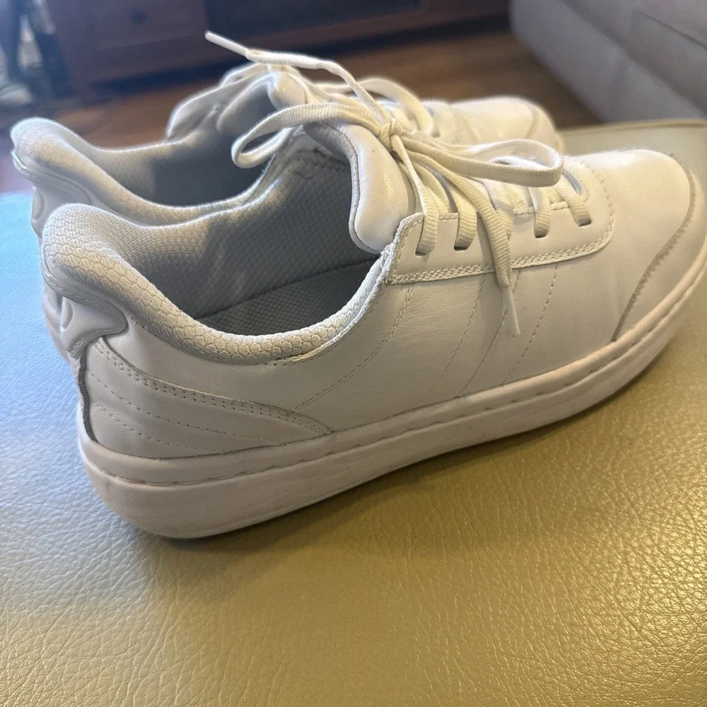 Orthofeet Wander 81104 Women 8.5 Medium White Leather Hands Free Walking Shoes